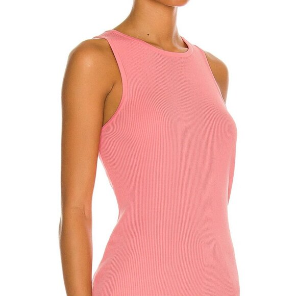 525 America Open Back Tank Top, SIZE SMALL, Peach/Cheeky - Picture 4 of 4